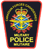 Patch d'épaule de la tenue de patrouille opérationnelle de la police militaire des FC