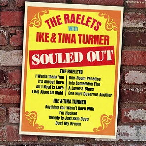 THE RAELETS with IKE & TINA TURNER / Souled Out (TANGERINE TRCS 1511)-