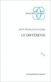 La Differend (franca eldono).jpg