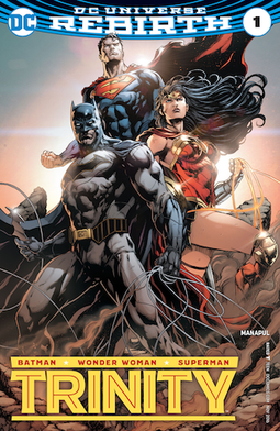 Trinity # 6 DC Universe Rebirth 1st Print 