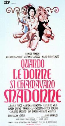 <i>When Women Were Called Virgins</i> 1972 film by Aldo Grimaldi