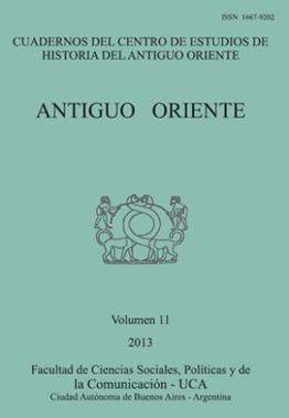 File:Antiguo Oriente (journal) cover of Vol. 11.jpg