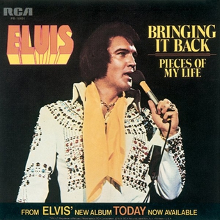 <span class="mw-page-title-main">Bringing It Back</span> 1975 single by Elvis Presley