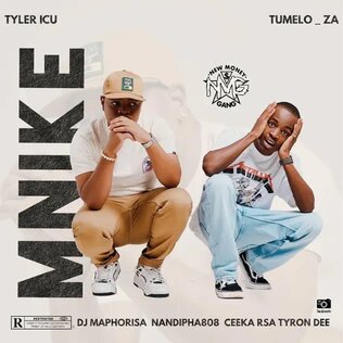 <span class="mw-page-title-main">Mnike</span> 2023 single by Tyler ICU and Tumelo_za