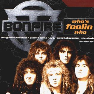 <i>Whos Foolin Who</i> (Bonfire album) 2000 greatest hits album by Bonfire