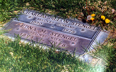 Gravesite in Glendale, California