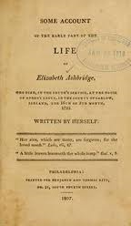 <span class="mw-page-title-main">Elizabeth Ashbridge</span> 18th-century Quaker minister and autobiographer