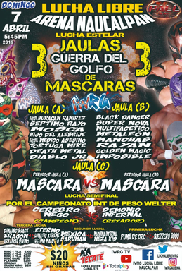 <span class="mw-page-title-main">Guerra del Golfo (2019)</span> 2019 International Wrestling Revolution Group event