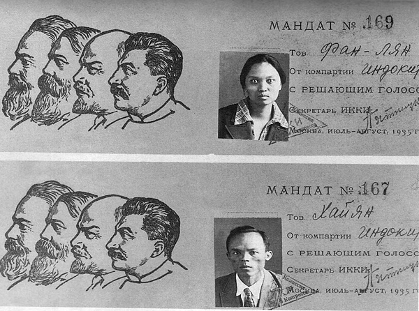 File:Nguyễn Thị Minh Khai's Delegate's Card at Comintern's 1935 VII Congress, Moscow.jpg