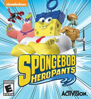 The design for superhero SpongeBob and Patrick are used from this