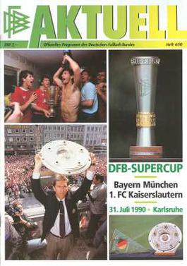 <span class="mw-page-title-main">1990 DFB-Supercup</span> Football match