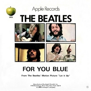 <span class="mw-page-title-main">For You Blue</span> 1970 single by the Beatles