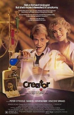 <i>Creator</i> (film) 1985 film directed by Ivan Passer