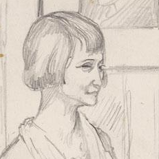 File:Detail from Miss D. Barnard-Cogley and a Friend at Tea by Harry Aaron Kernoff copyright until 2045.png