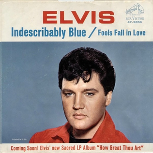 <span class="mw-page-title-main">Indescribably Blue</span> 1967 Elvis Presley song