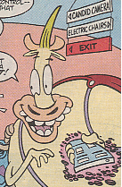 Heffer Wolfe in the Rocko's Modern Life comic book