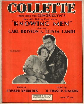 <i>Knowing Men</i> 1930 film