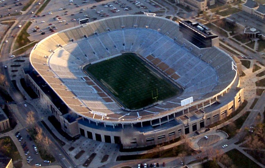 Notre Dame Football Stadium Seating Chart View