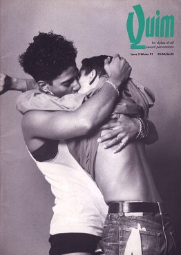 Quim, for dykes of all sexual persuasions Issue 3 Winter 1991 Cover.jpg