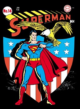 Cover of Superman #14 (January–February 1942), art by Fred Ray