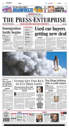 File:The Press-Enterprise front page.jpg