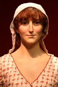 The Waxwork of Jane Austen on display at the centre Jane Austen Waxwork.jpg
