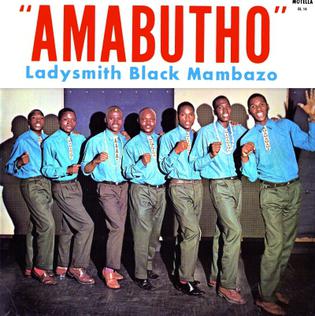 <i>Amabutho</i> 1973 studio album by Ladysmith Black Mambazo