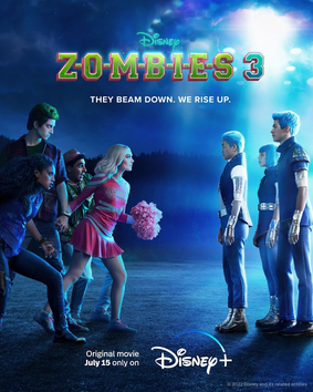 <i>Zombies 3</i> 2022 musical TV movie