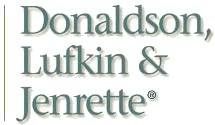 <span class="mw-page-title-main">Donaldson, Lufkin & Jenrette</span> American investment bank