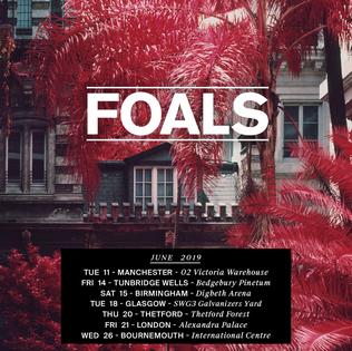 <span class="mw-page-title-main">Everything Not Saved Will Be Lost World Tour</span> 2019–21 concert tour by Foals