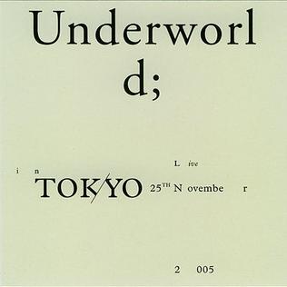 <i>Live in Tokyo 25th November 2005</i> 2005 live album by Underworld