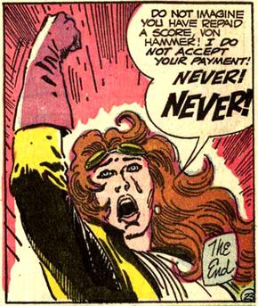 <span class="mw-page-title-main">Harpy (Denise de Sevigne)</span> DC Comics comic book supervillain