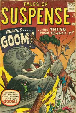<span class="mw-page-title-main">Goom</span> Fictional extraterrestrial in Marvel Comics