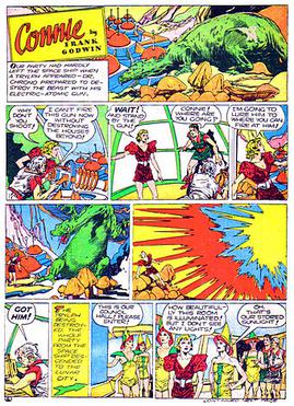 <i>Connie</i> (comic strip) American comic strip by Frank Godwin