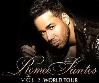 Romeo Santos Tickets, 16th June