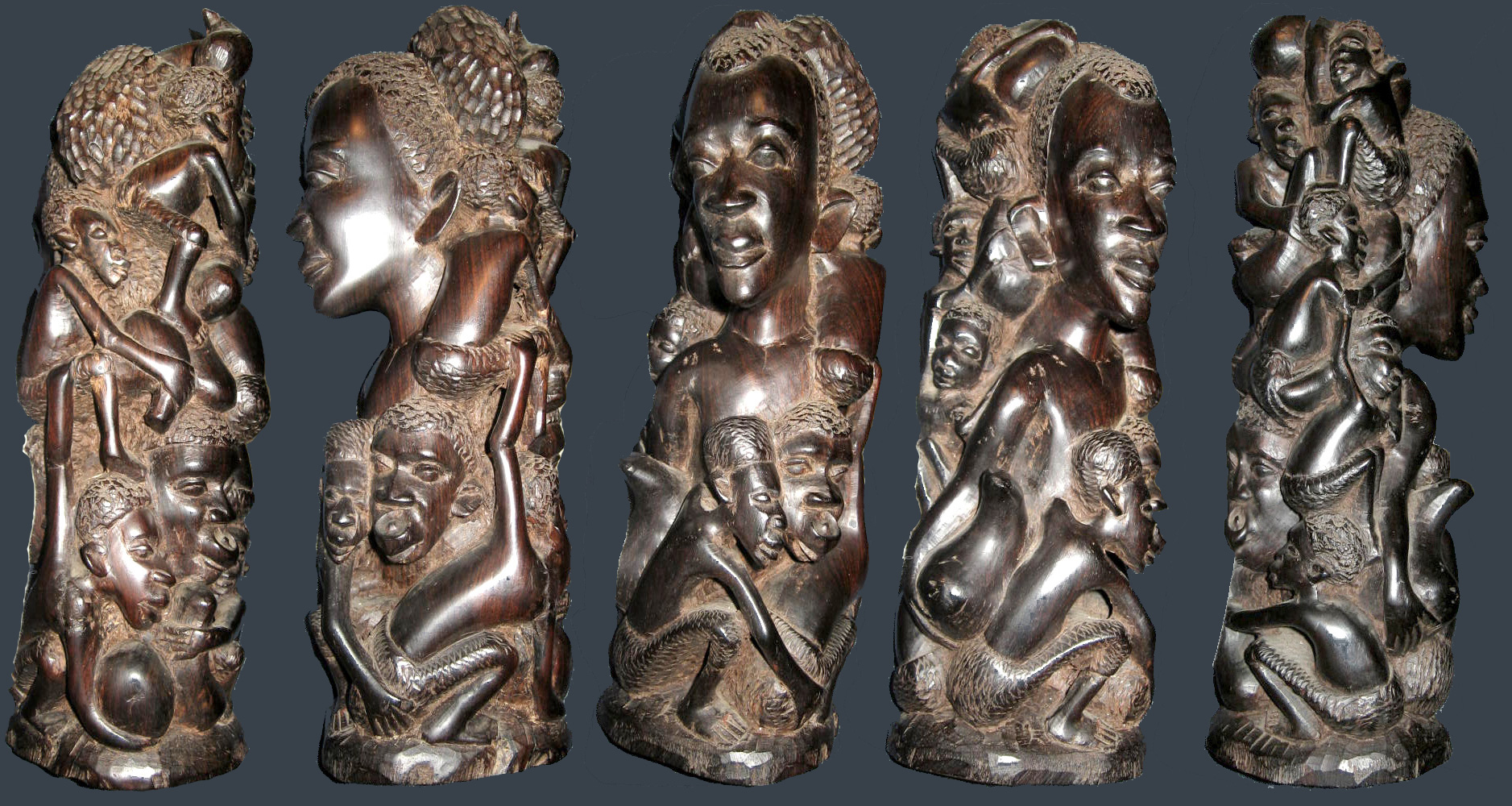 Modern Makonde carving in ebony.jpg. 