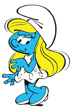 File:Smurfette-comics version.png