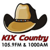 Former branding WBZR-AM Kix radio logo.jpg