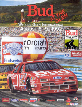 <span class="mw-page-title-main">1992 Budweiser at The Glen</span> 18th race of the 1992 NASCAR Winston Cup Series