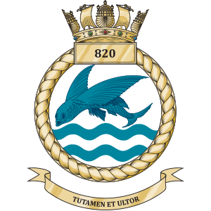 <span class="mw-page-title-main">820 Naval Air Squadron</span> Military unit