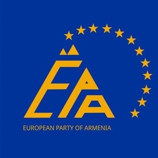 <span class="mw-page-title-main">European Party of Armenia</span> Political party in Armenia