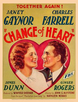 <i>Change of Heart</i> (1934 film) 1934 film by John G. Blystone