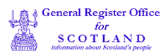 General Register Office for Scotland non-ministerial directorate of the Scottish Government that administered the registration of births, deaths, marriages, divorces and adoptions in Scotland