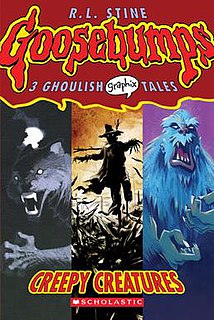 <i>Creepy Creatures</i> book by R.L. Stine