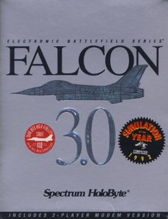 <i>Falcon 3.0</i> 1991 video game