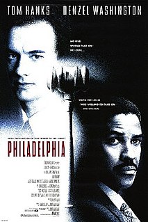 <i>Philadelphia</i> (film) 1993 legal drama film by Jonathan Demme