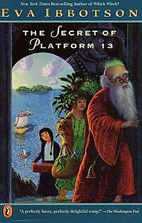 <i>The Secret of Platform 13</i> 1994 novel by Eva Ibbotson with illustrations by Sue Porter