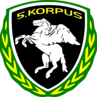 Logotipo del 5.o Cuerpo del Ejército de RBIH.png