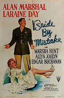 <i>Bride by Mistake</i> 1944 film by Richard Wallace