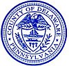 Delaware County'nin resmi mührü